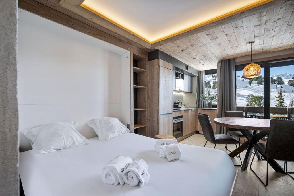 Chalet Hotel Turquoise La Plagne-Tarentaise Exterior foto